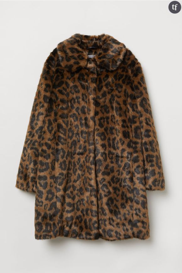 Manteau léopard H&M