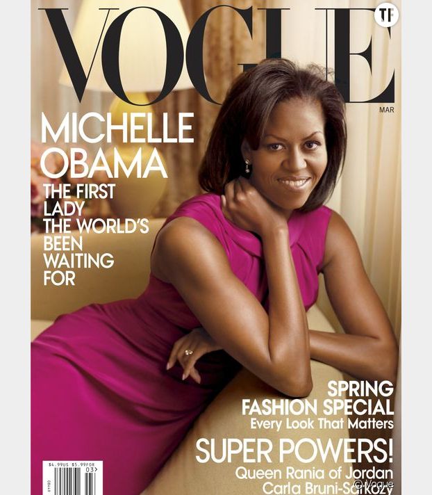 Couverture Vogue de mars 2009