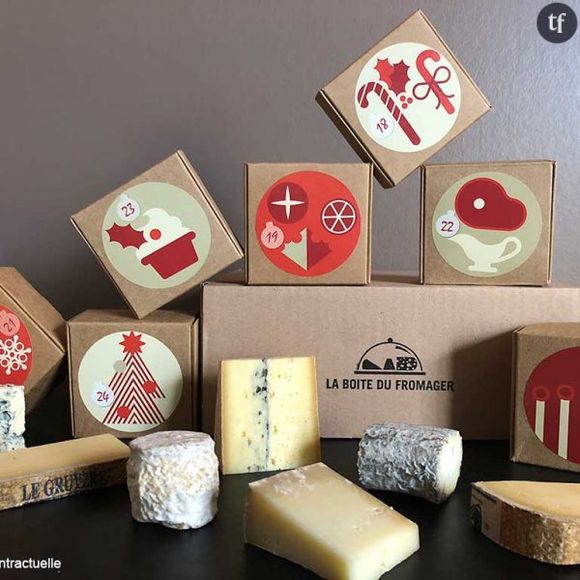 Calendrier de l'Avent La Boîte du Fromager.