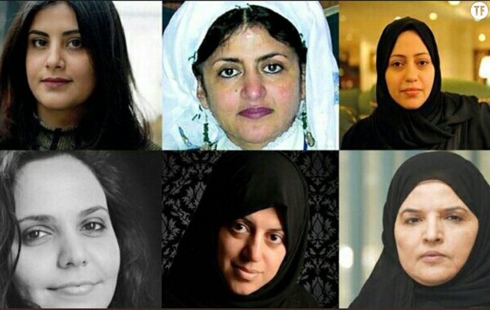 Les six militantes saoudiennes emprisonnées