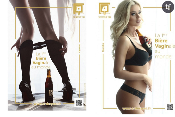 La bière sexiste la Cyprine