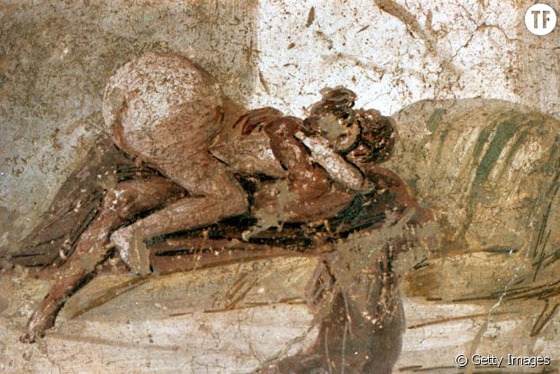 Les fresques murales érotiques de Pompéi.