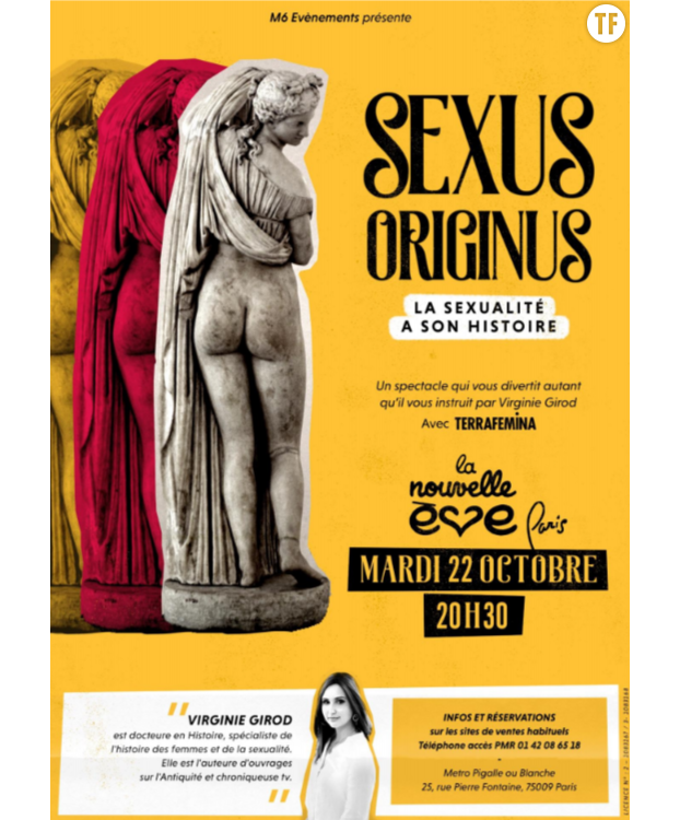 "Sexus Originus", un spectacle sur la sexualité dans la Rome antique.
