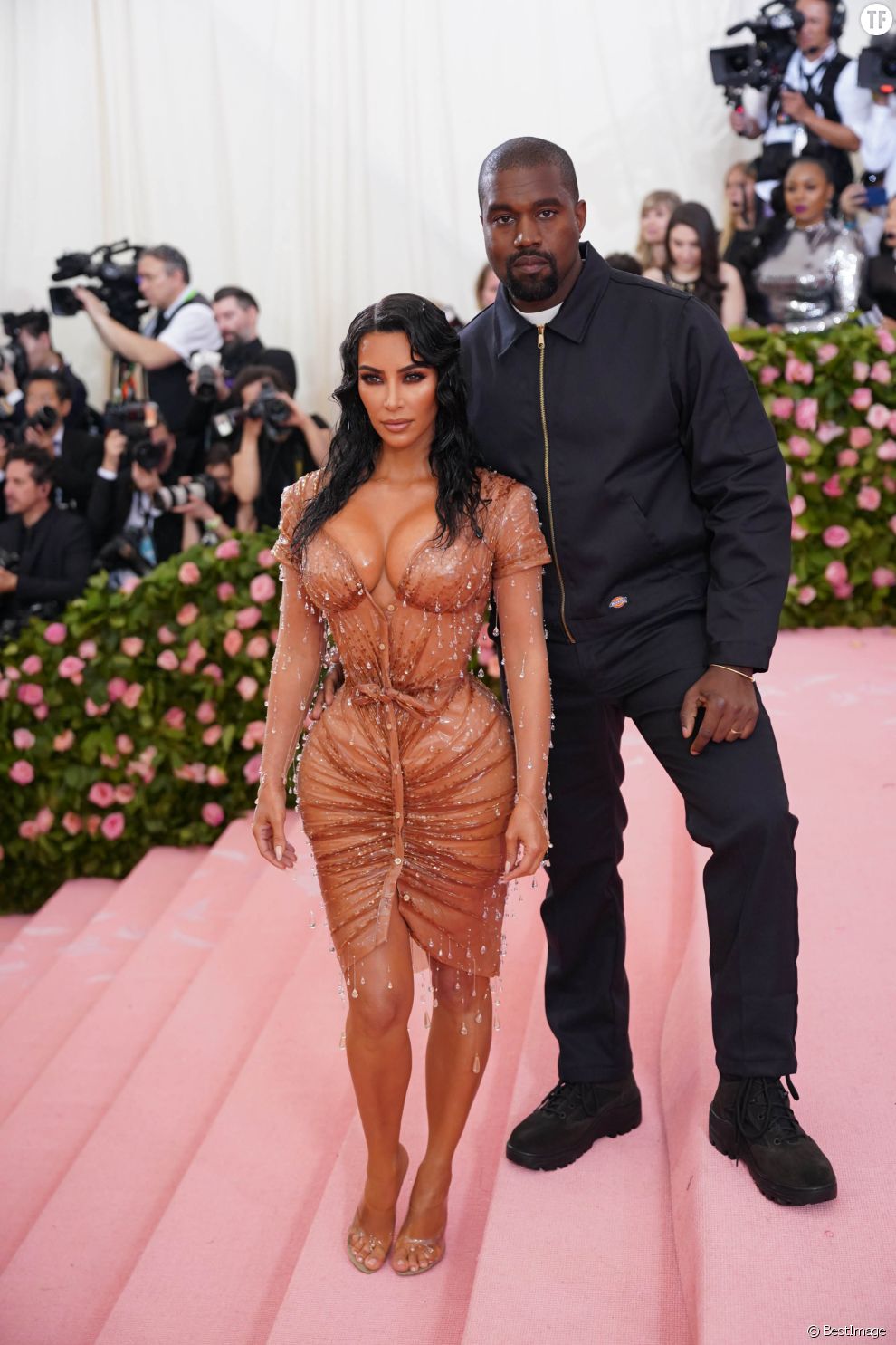  Kim Kardashian et Kanye West au Met Gala le 6 mai 2019. 