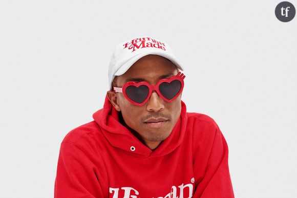 Pharrell Williams pose pour la nouvelle collection de Adidas