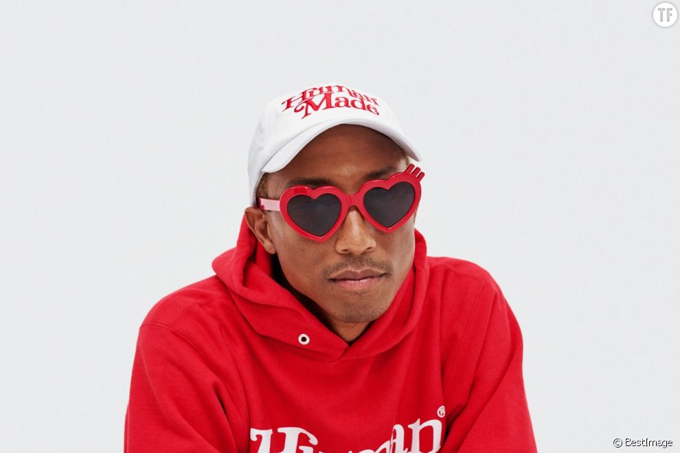  Pharrell Williams pose pour la nouvelle collection de Adidas 