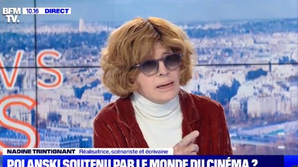 Nadine Trintignant défend Roman Polanski et sombre dans le "victim blaming"