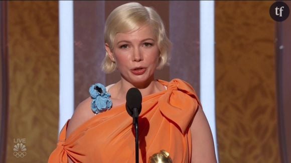 Michelle Williams, plus poignante que jamais aux Golden Globes.