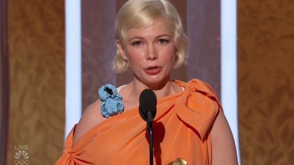 Michelle Williams livre un discours poignant sur l'avortement aux Golden Globes