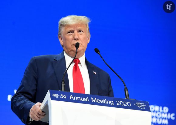 Donald Trump au Forum économique mondial de Davos le 21 janvier 2020