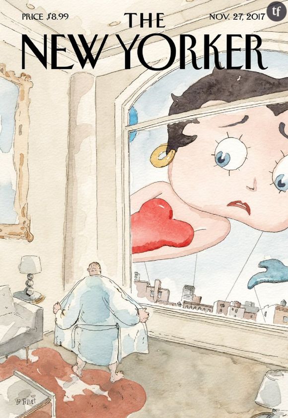 La magnifique Une du New Yorker : Betty Boop scande #MeToo.