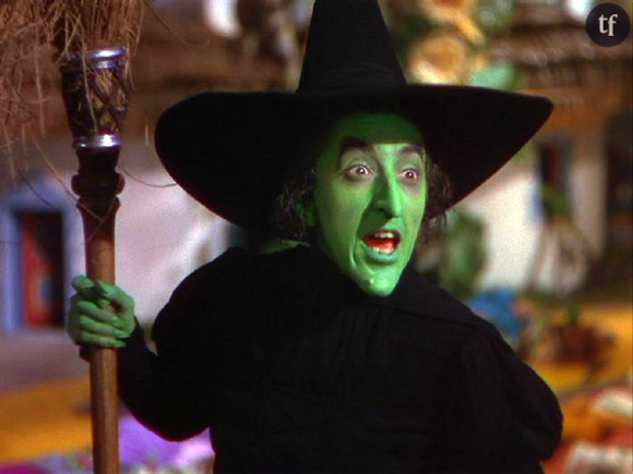 Le vert est une couleur de sorcière, in "Le magicien d'Oz"