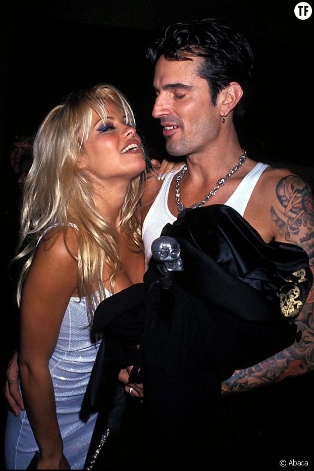 Pamela Anderson et Tommy Lee en 1995