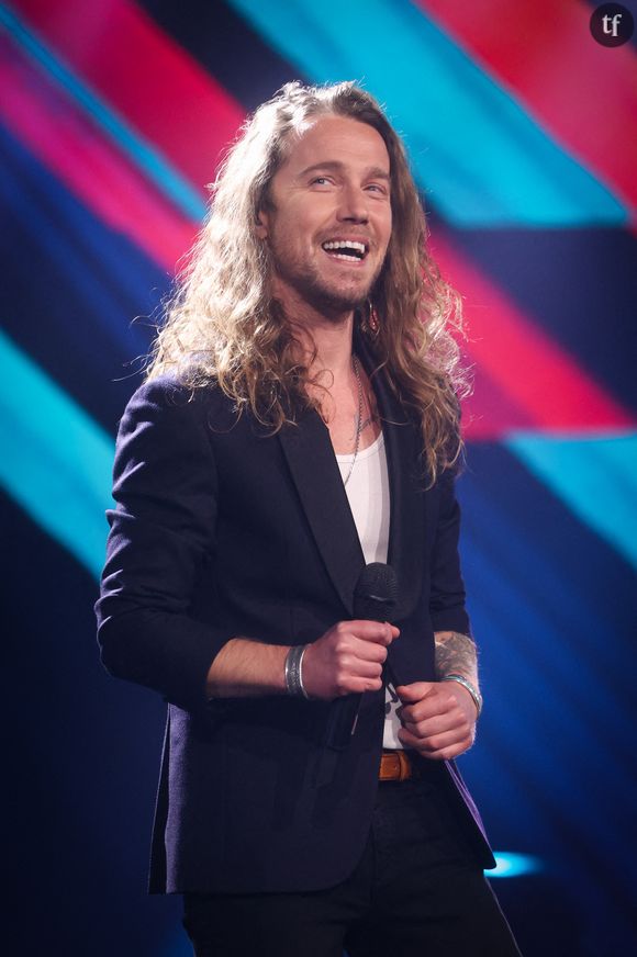 Julien Doré à la finale de "The Voice Belgique", 2021
