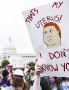 Des Américaines défendent le droit à l'avortement