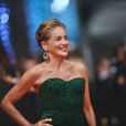 Sharon Stone sur le tapis rouge de Cannes, mai 2022