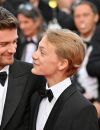 Le réalisateur Lukas Dhont et l'acteur Eden Dambrine au festival de Cannes pour "Close" le 28 mai 2022