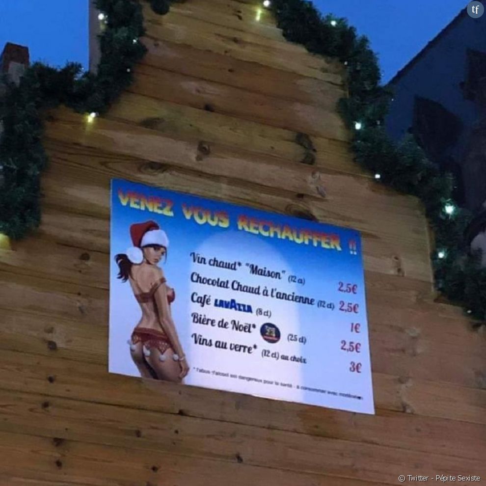 Les publicités du marché de Noël de Béthune épinglées pour leur sexisme