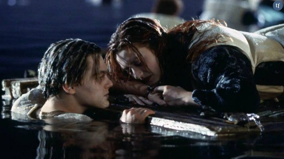Jack (Leo DiCaprio), Rose (Kate Winslet) et la fameuse porte de &quot;Titanic&quot;