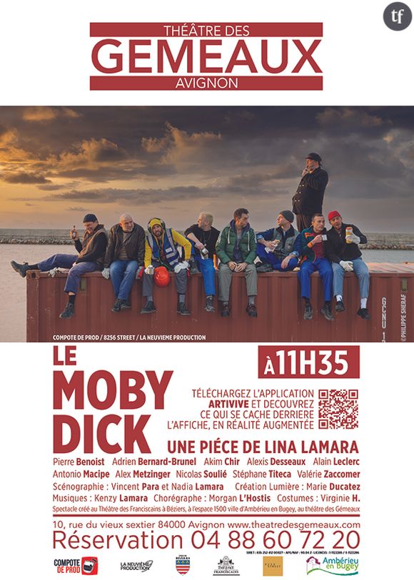 Affiche - Le Moby Dick Avignon 2023