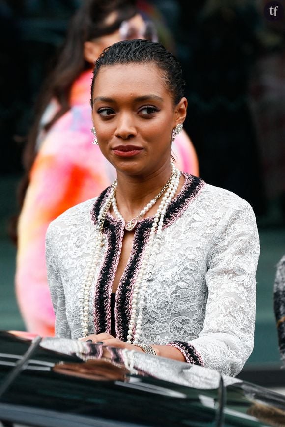 Sophie Wilde - Sorties du défilé de mode prêt-à-porter automne-hiver 2023/2024 "Chanel" lors de la fashion week de Paris. Le 7 mars 2023 © Christophe Clovis-Veeren / Bestimage 