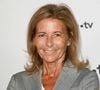 Info - Claire Chazal a reçu les insignes d'Officier de la Légion d'Honneur des mains de Gabriel Attal - Claire Chazal au photocall pour la conférence de presse de rentrée de France TV à la Grande Halle de la Villette à Paris, France, le 6 juillet 2022. © Coadic Guirec/Bestimage  Celebs attend the photocall for France TV's back-to-school press conference at the Grande Halle de la Villette in Paris, France, on July 6, 2022.