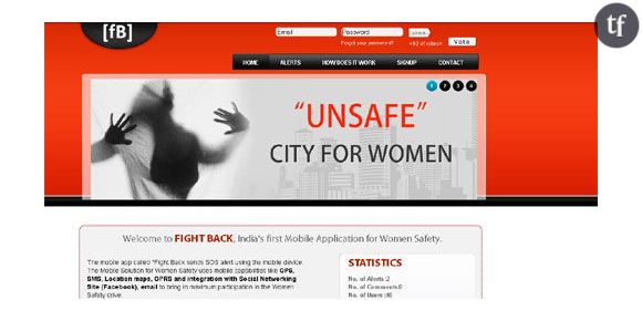 Fight back : une application anti-agression pour les Indiennes