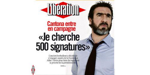 2012 : Éric Cantona dans la course à l’Élysée ?