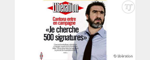 2012 : Éric Cantona dans la course à l’Élysée ?