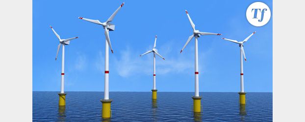 Lancement de la construction des éoliennes Offshore