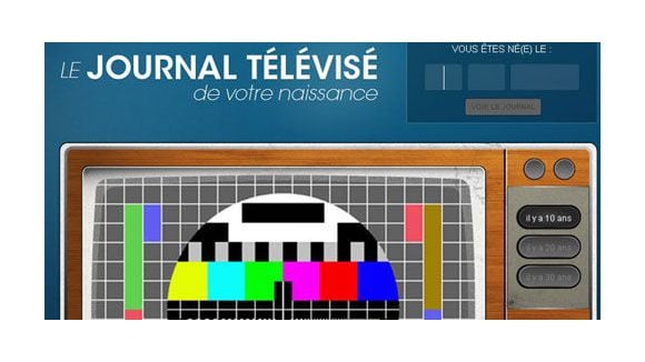 Le Journal Télévisé du jour de votre naissance sur Dailymotion !