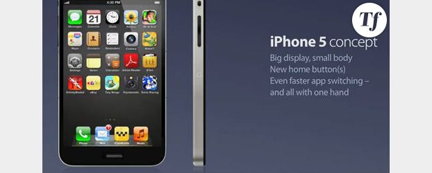 Apple : un nouveau modèle d’iPhone 5 sans bouton Home – Vidéo