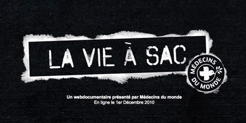« La vie à sac », un webdocumentaire intéractif de Médecins du Monde