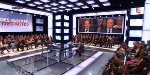 Débat Hollande-Juppé : des attaques et un échange très technique