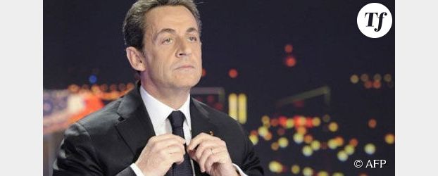 Le candidat Nicolas Sarkozy en campagne pour une « France Forte »