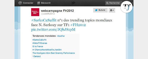 Candidature de Nicolas Sarkozy : Twitter s'enflamme