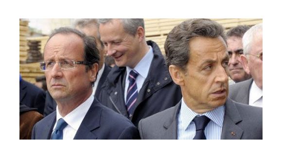 François Hollande/Nicolas Sarkozy : opposition frontale