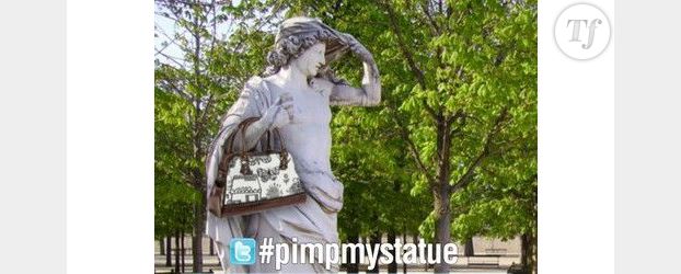 Fashion Week Paris : Pimp My Statue, trouvez la statue, prenez-lui son sac