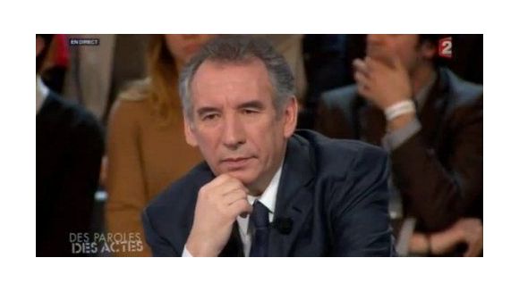 Bayrou sur France 2 : le candidat du MoDem croit au second tour