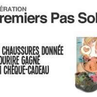 « Premiers Pas Solidaires » : une grande collecte de chaussures enfant