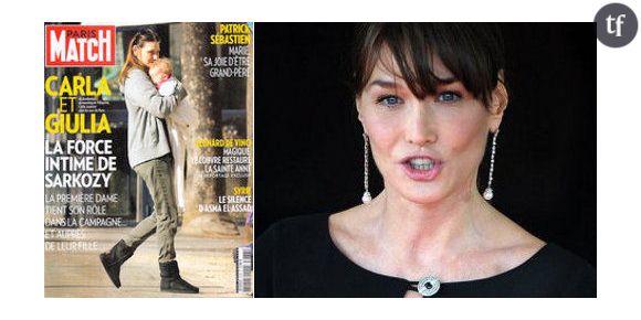 Photos de Giulia : Carla Bruni-Sarkozy en colère contre les médias