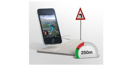 Bosch : l'iphone anticipe les virages