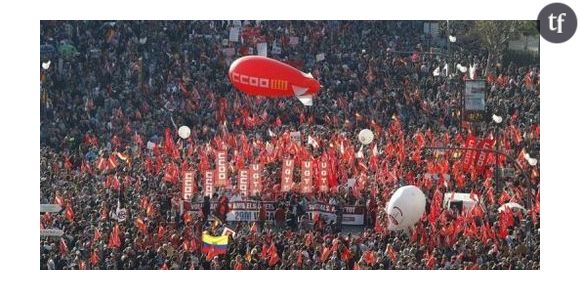L’Espagne manifeste contre la réforme du marché du travail