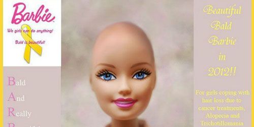 Une Barbie chauve pour soutenir les enfants touchés par le cancer