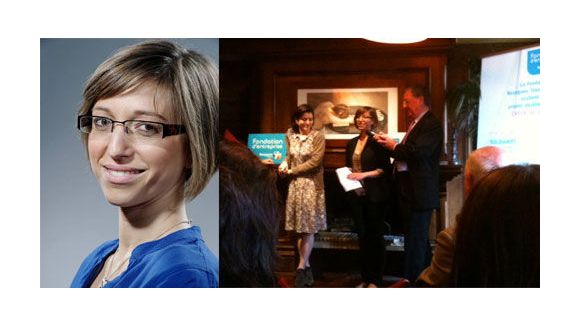 Le « Prix Nouveau Talent » 2012 honore Annelise Corbrion