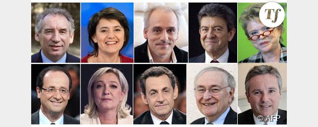 Présidentielle 2012 : le grand oral des candidats sur le plateau de « Mots Croisés »