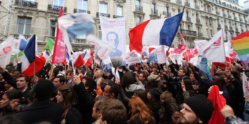 Soirée électorale : la fièvre du dimanche soir à Solferino
