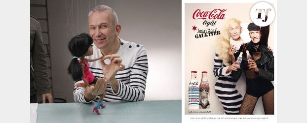 Jean-Paul Gaultier pour Coca-Cola light : les coulisses du projet