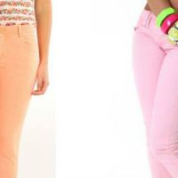 Tendance été 2012 : osez le jean coloré !