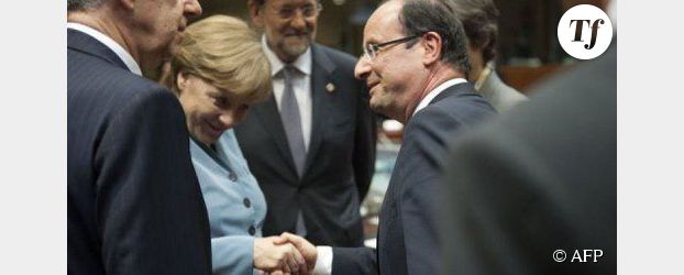 Sommet européen : bras de fer Hollande/Merkel sur les eurobonds